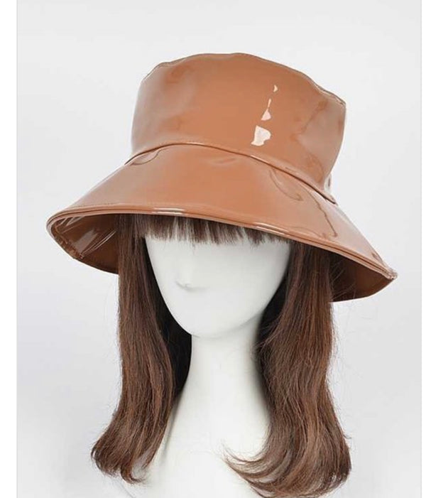Leather Bucket Hat - Cherry Valentine Boutique