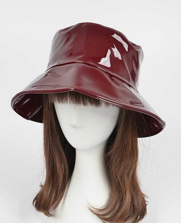 Leather Bucket Hat - Cherry Valentine Boutique