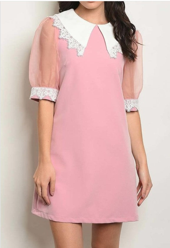 Pink Darling Dress - Cherry Valentine Boutique